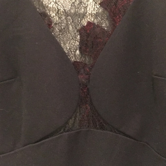 Marciano Black and Lace Bodycon Dress - Picture 4 of 10